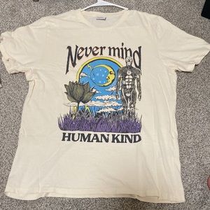 cotton on nevermind human kind graphic tee